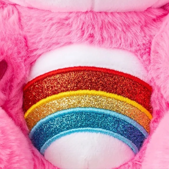 Hello Kitty Loves Cheer Bear 10" Collectible Care Bears Plush 2-Pack - Soft, Hug - Picture 6 of 6